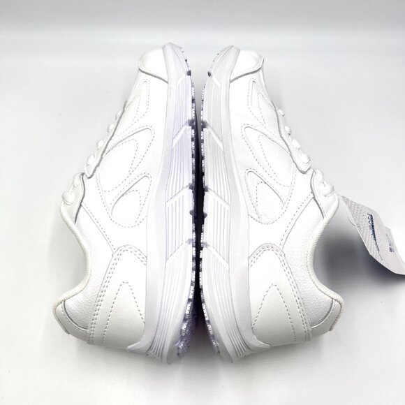 7.5W‎ 7.5 WIDE WIDTH Shoes For Crews Womens Galley II White Work Sneakers Shoes - Picture 8 of 13